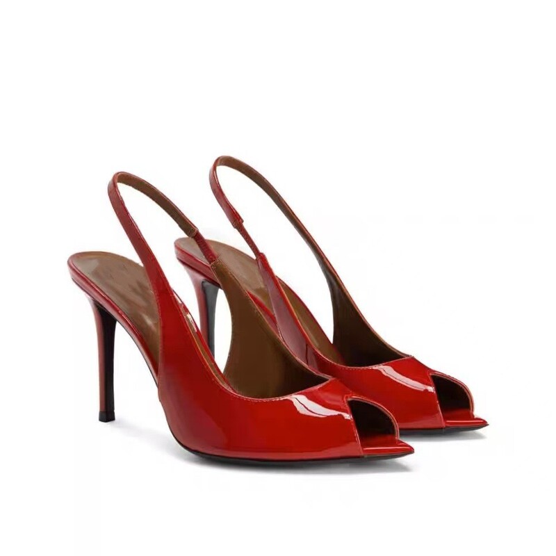Cross-Border G-Z Women's 25 Autumn and Winter New Open-Toe Pointed-Toe Stiletto Sandals, Summer New Open-Toe Pointed-Toe Peep-Toe Shoes Cross-Border G-Z Women's 25 Autumn and Winter New Open-Toe Pointed-Toe Stiletto Sandals, Summer New Open-Toe Pointed-Toe Peep-Toe Shoes