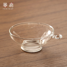 玻璃茶漏耐热茶滤茶网泡茶茶叶过滤器茶海茶水分离器功夫茶具配件