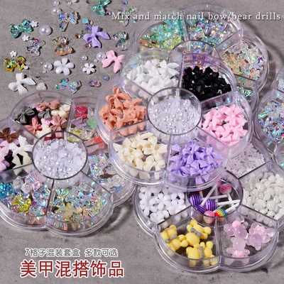 Dırnaq bəzəkləri — Nail Decoration Diamond Accessories