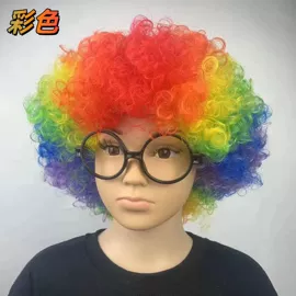 假发短卷发;其他假发;假发长卷发