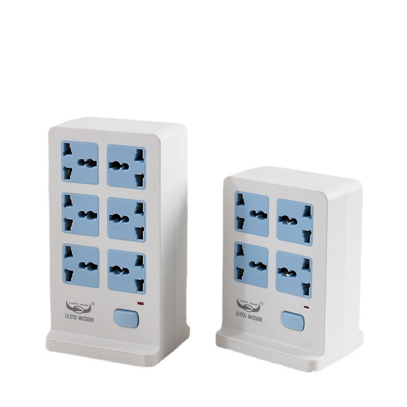 Exportación de comercio exterior enchufe de doble cara de escritorio vertical USB carga enchufe universal enchufe enchufe de fila de enchufe