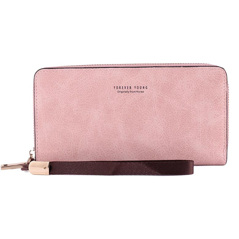 Cartera larga de las mujeres 2023 nueva cremallera única multifuncional retro de gran capacidad de la cartera del teléfono móvil bolsa transfronteriza