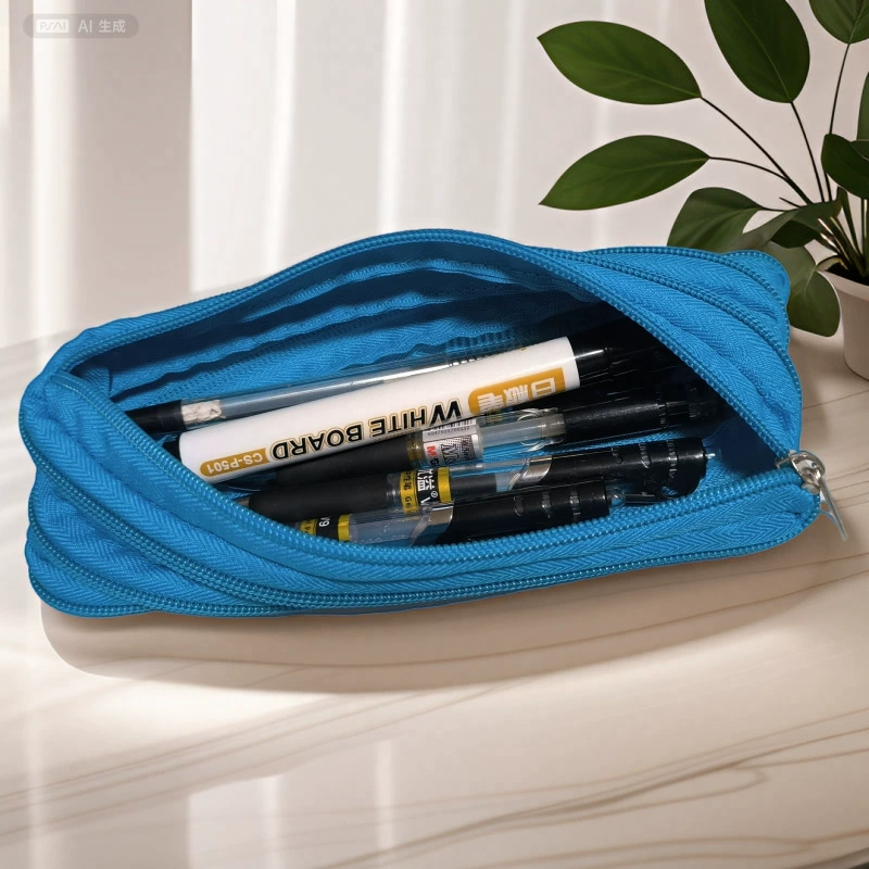 Brand monster for elementary school students with zipper, pencil case, capacious handheld storage bag