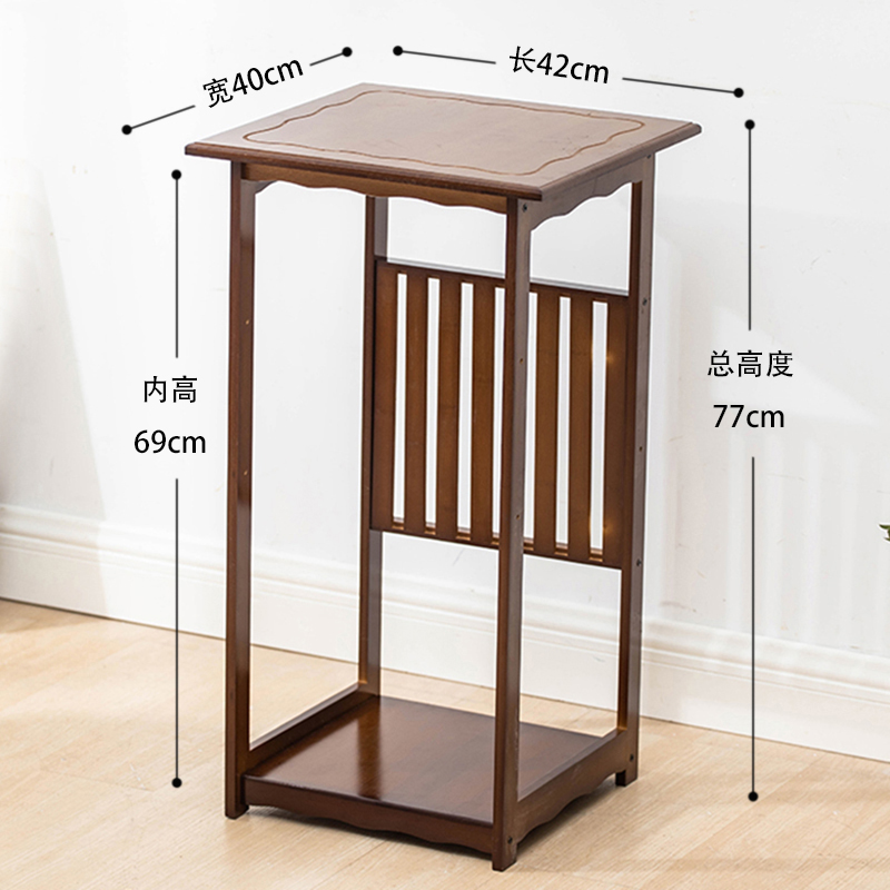 강화 버전은 호두 색상의 2겹으로 확대됩니다 42*40*77