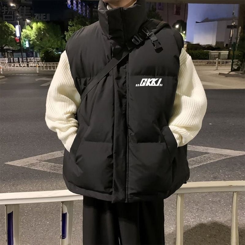 Chaleco Acolchado Térmico para Hombre de Poliéster, Impermeable, para Otoño e Invierno