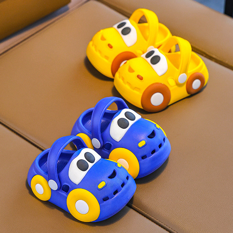 Zapatos con agujeros para bebés 1 año 3 interior impermeable anticolisión Baotou zapatillas para niños verano niño niña niño bebé