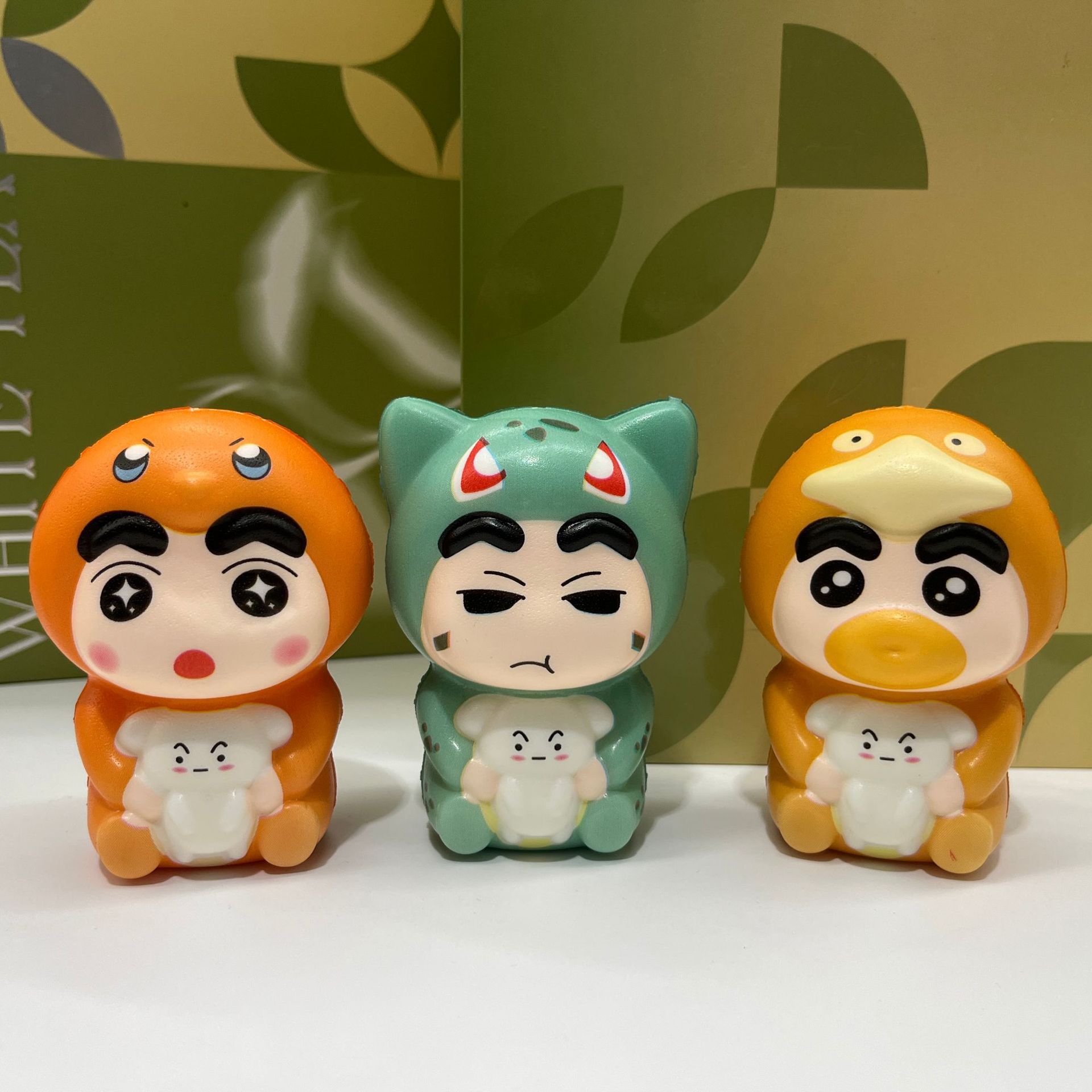 Pequeño dragón de leche pellizco pellizco lento rebote burbuja dragón juguetes niños niñas desempaquetar artefactos mágicos decoración de cabal