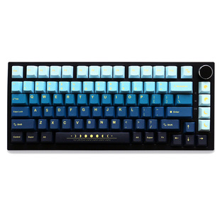 Moonlift Keycap 129 Key PBT Material Original Factory Height Five-sided Thermal Sublimation Process Highly Adaptable to Mechanical Keyboard