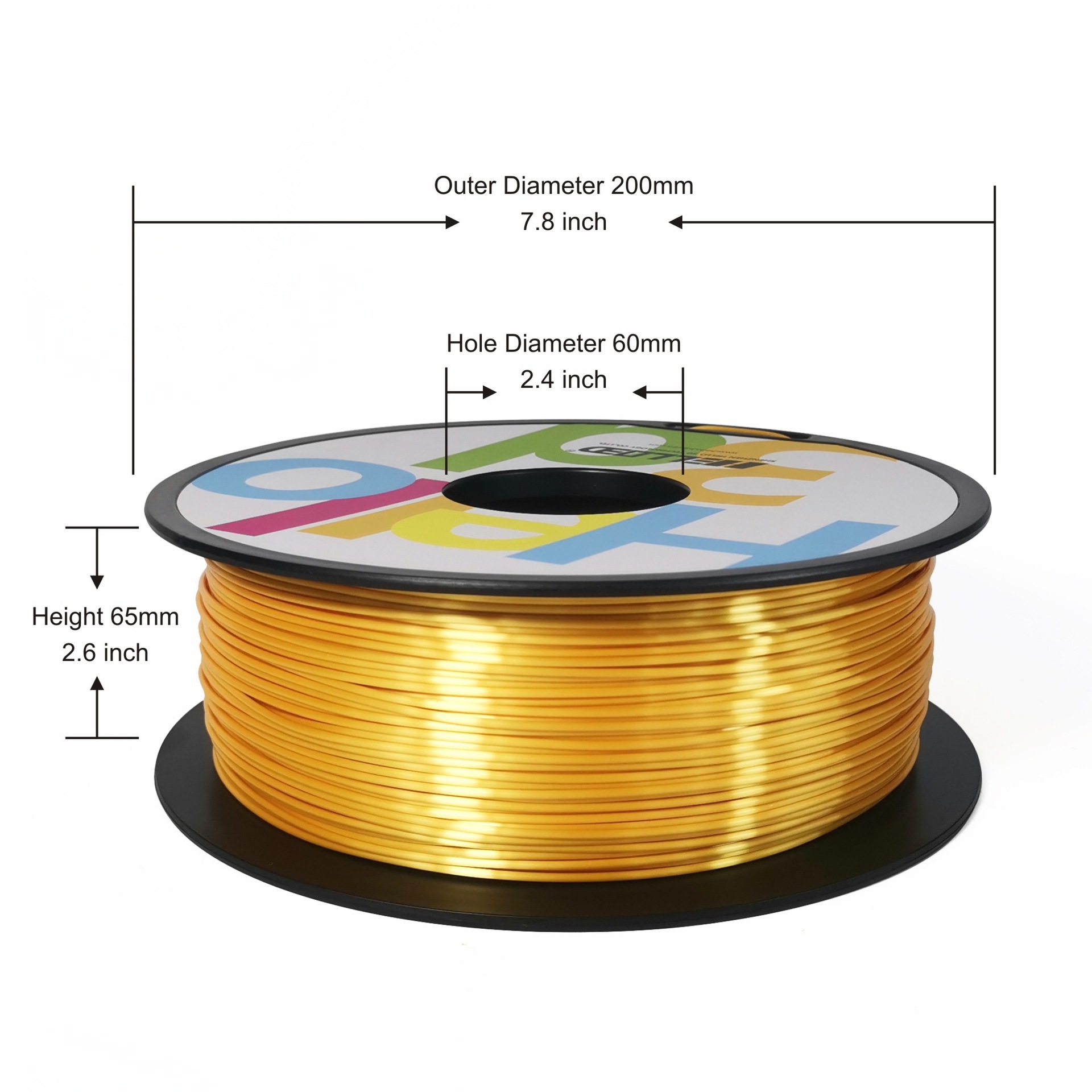 3d printing supplies silk metallic luster pla 3d printing silk pla wire material 3d machine model multi-color