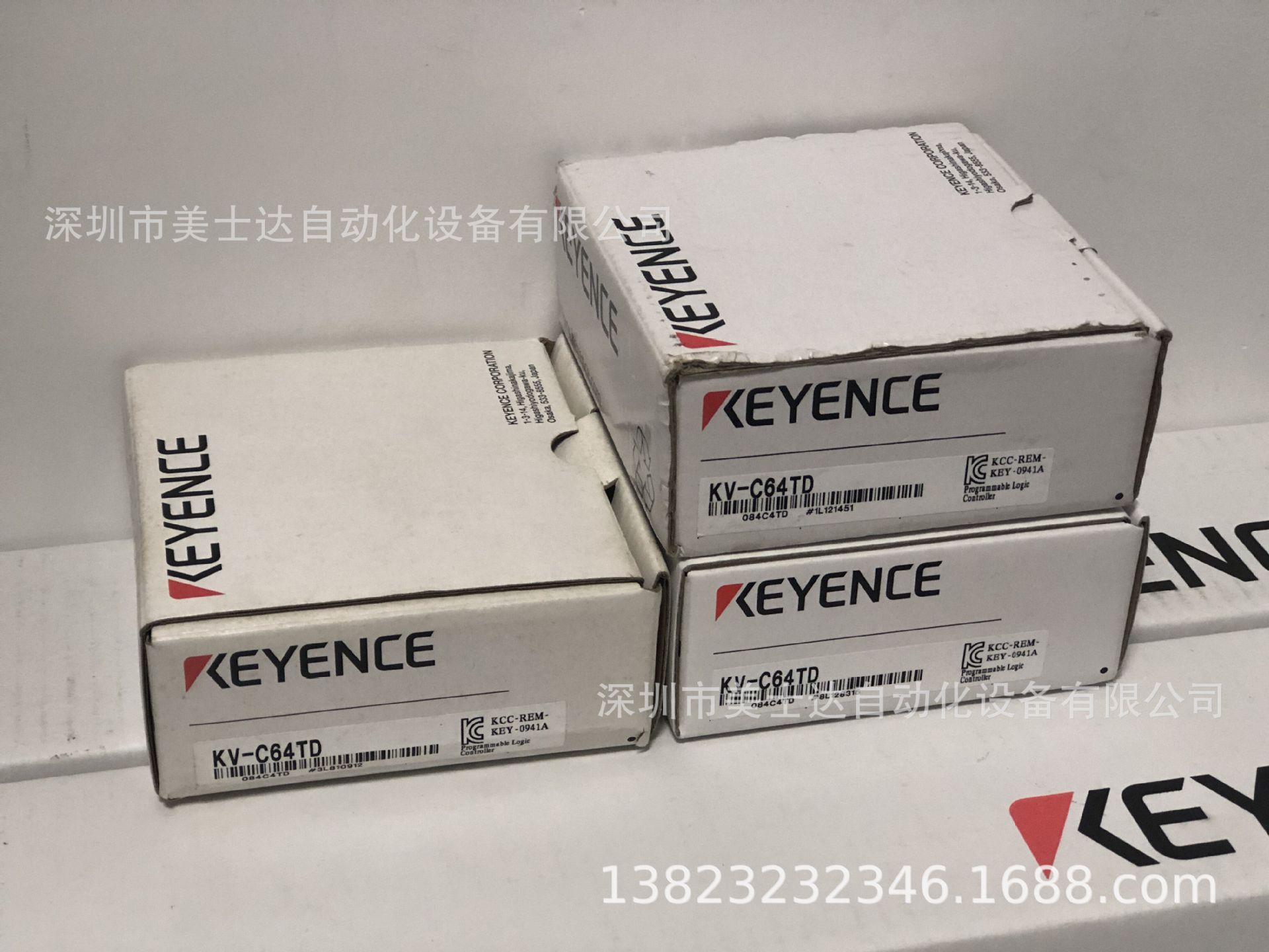 KEYENCE/基恩士KV-C64TD可编程控制器64点连接器正品议价
