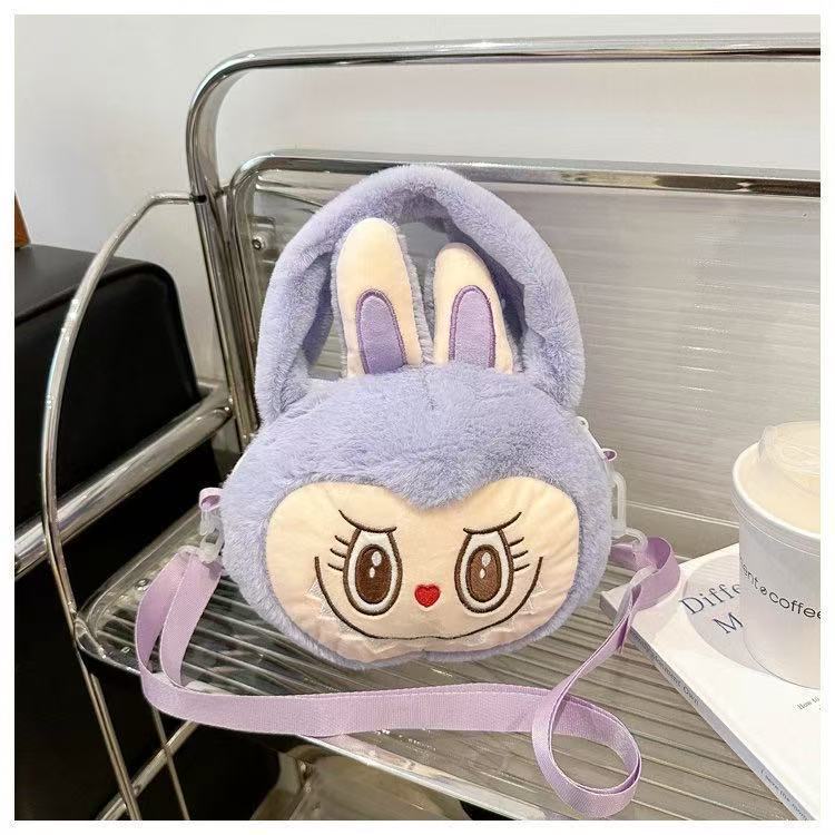 かわいい布の布のシリーズのぬいぐるみの手提げの斜め掛けの子供の贈り物の女子学生の大容量の手提げの卸売り|undefined