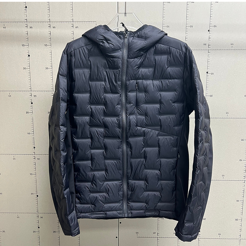 2025 nuevo chaqueta de plumón de hombre nuevo estándar 90 chaqueta caliente de moda con capuz