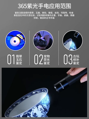 Light Lamp for Identification, Ultraviolet: UV fənərlər