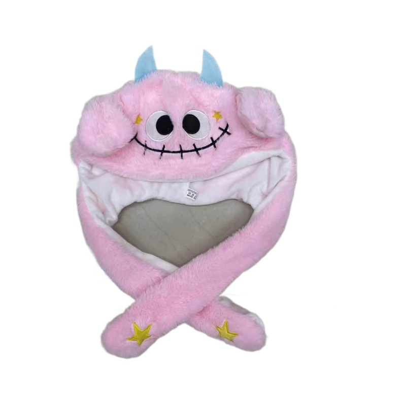 Gorro de Conejo Luminoso con Orejas Móviles, Gorro Inflable, Juguete de Peluche para Niños, Gran Venta en Existencia