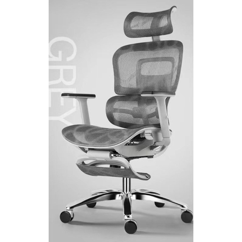 Silla ergonómica cómoda silla de oficina de larga duración Silla de computadora para el hogar SILLA DE personal Silla de entrenamiento de conferencias soporte de cintura ajustable