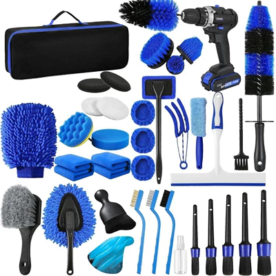 Cross-Border Hot-Selling Electric Drill Brush Car cleaning tools