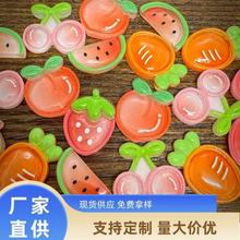 水果diy配件鞋扣手工洞洞鞋材料水杯贴奶油胶贴片手机壳树脂饰品