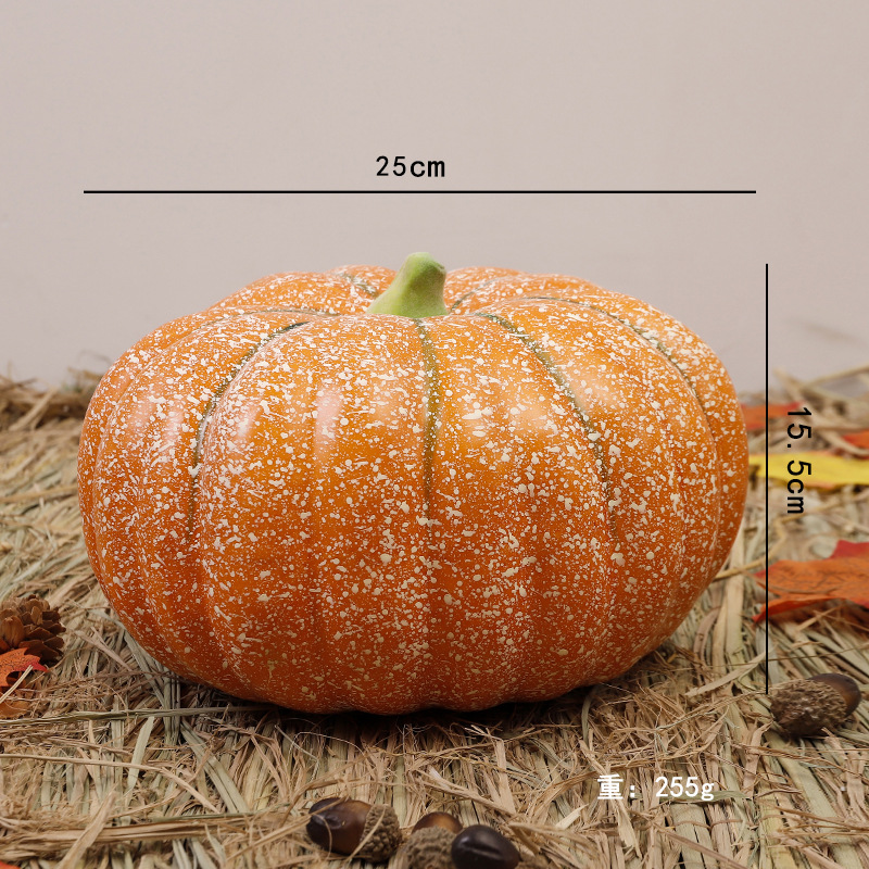 Simulación transfronteriza espuma calabaza modelo Halloween Acción de Gracias decoración de Navidad props disparo decoración de calabaza falsa image 49