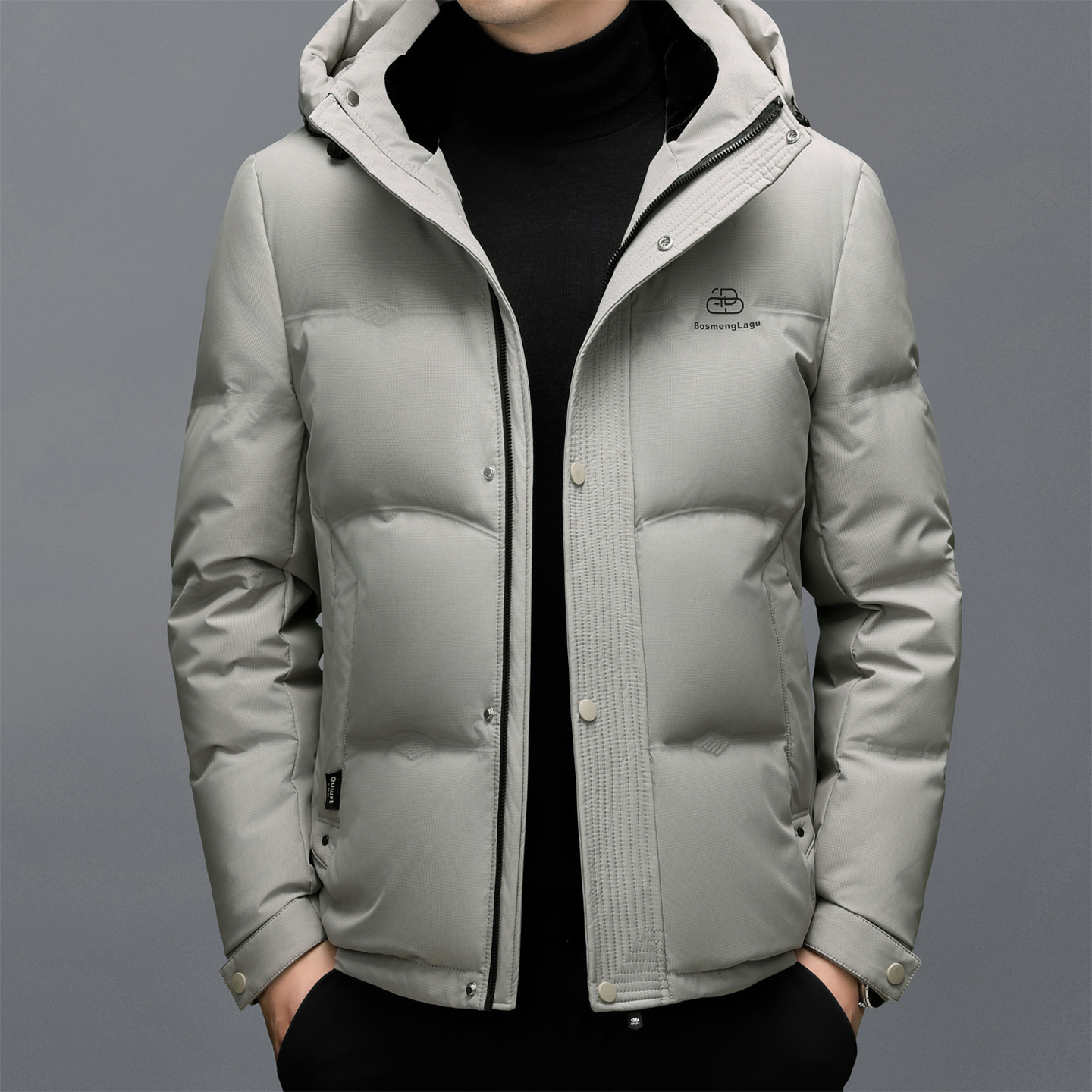 Demi-season winter keep warm down jacket for leisure