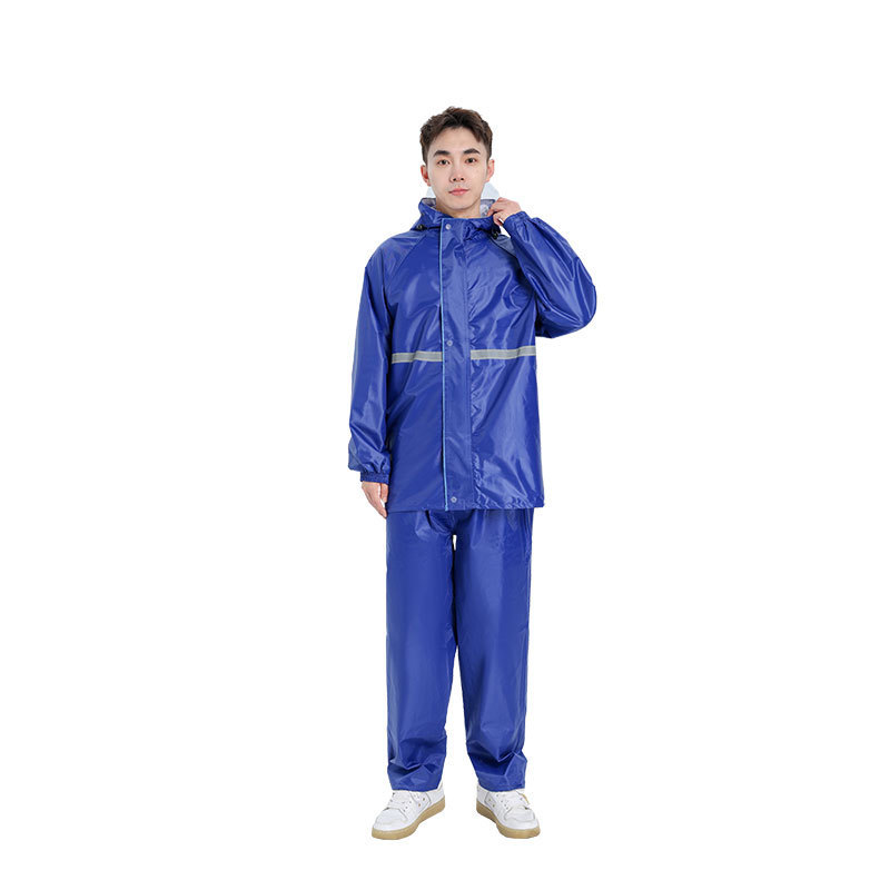 雨衣雨裤套装牛津布分体式加厚电动车摩托车外卖反光运动户外|undefined