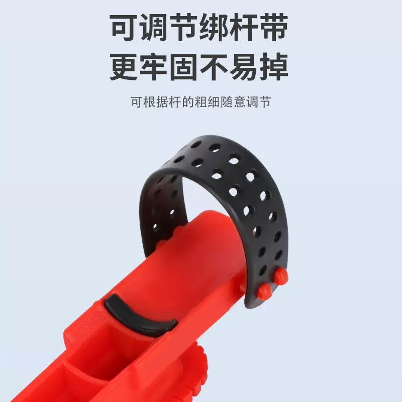 绕线卡快速收线器绕线板可调鱼竿线夹钓鱼用品硅胶绕线板渔具配件