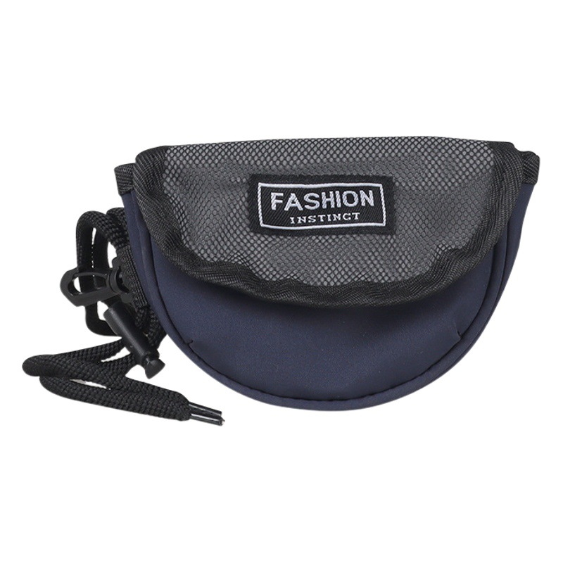 INS estilo coreano para niños bolsa de viaje al aire libre forma cóncava para niños bolsa informal de lona para niños y niñas bolsa simple de media luna