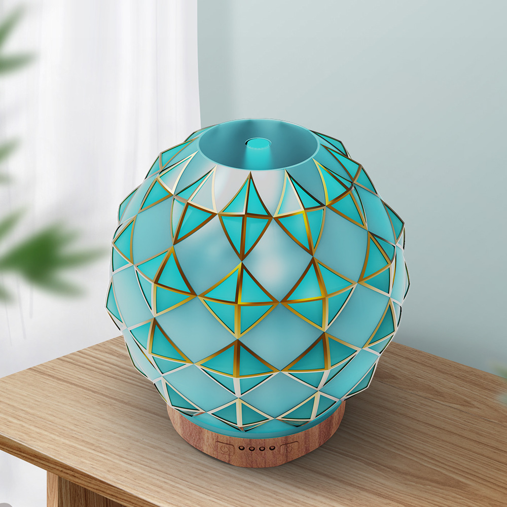 250ml-wood-grain-glass-diffuser-colorful-light-humidifier-tracing-gold-ultrasonic-essential-oil-diffuser