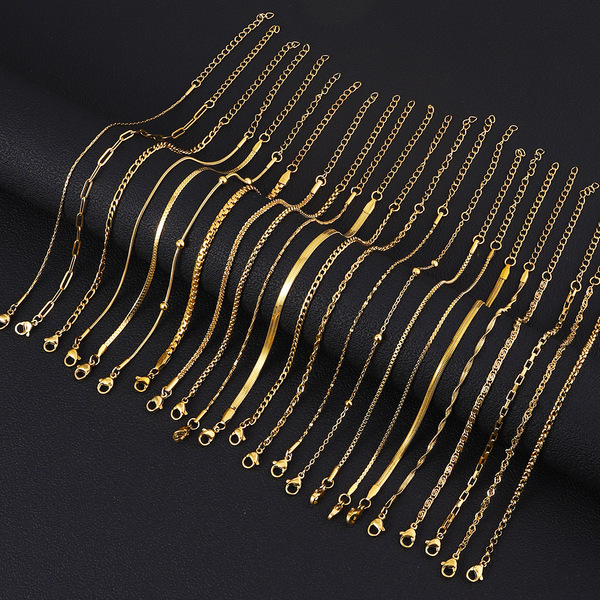 golden bracelet stainless steel