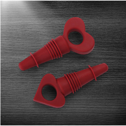 K9HX wholesale household silicone red wine stopper wine bottle stopper soft stopper seal wine stopper sealer fresh seal
