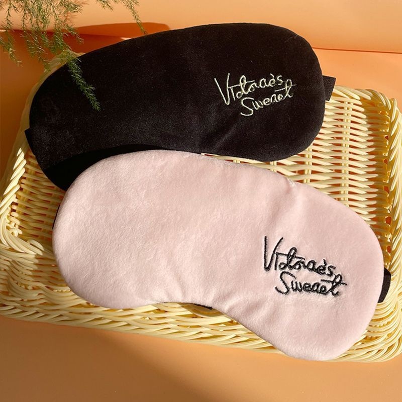 Summer eye mask for men and women, sleep blackout eye mask for adults and children, student eye protection to relieve eye fatigue, adjustable