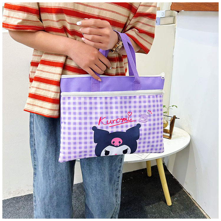 The new Spring 2024 Stardelo minimalist cartoon large-capacity student handbag, study materials and tutorial bag undefined