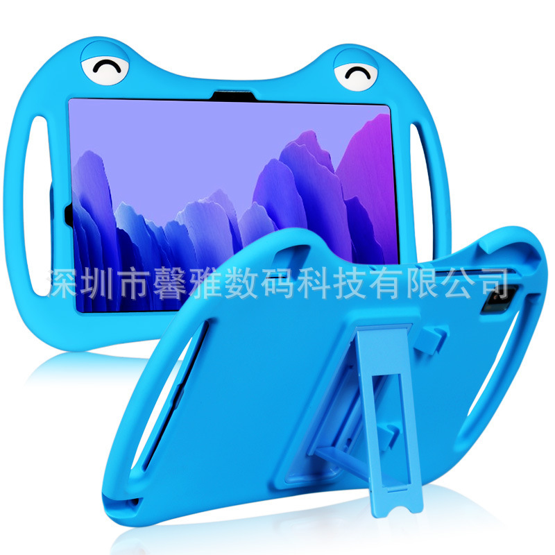 For TCL 10 tab max 4G flat leather case 9295G protective case 10.36 cartoon children silicone case