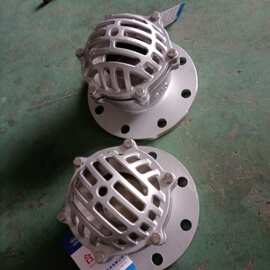 H42W-16RL  DN700不锈钢法兰底阀图片