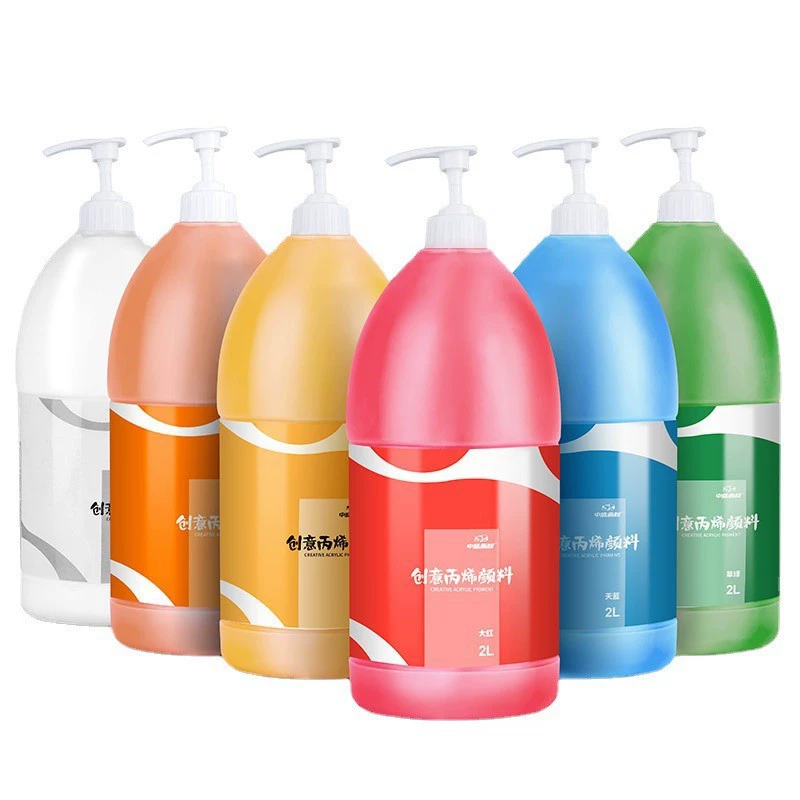 中盛画材 Pigment acrylic, capacious set, doll, wholesale