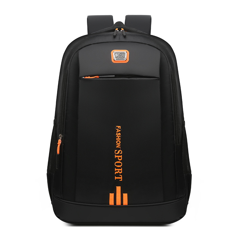 Mochila al por mayor de comercio exterior, tela Oxford de cercanías simple, mochila escolar para estudiantes de secundaria, mochila de viaje al aire libre de ocio de gran capacidad