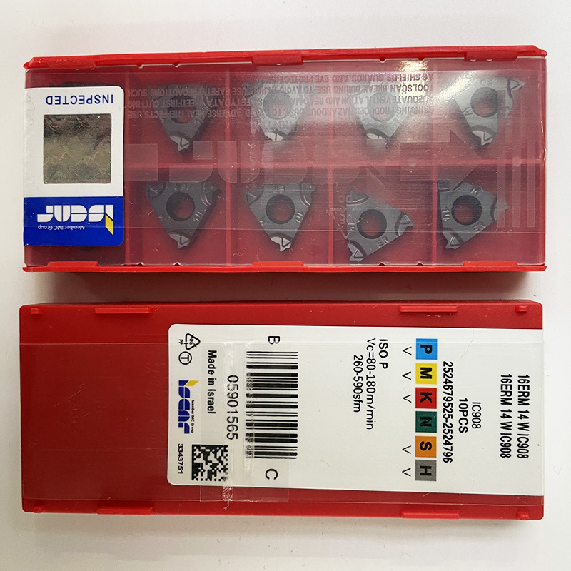 以色列伊斯卡数控刀片16ERM 14 W IC908螺纹