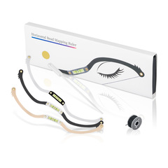 Tattoo horizontal bow and arrow ruler, Tattoo embroidery positioning ruler, Measuring and balancing eyebrow ruler, European and American eyebrow thrush practice tools