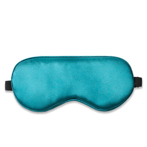 Simulated silk sleep blackout eye mask for students during lunch break, unisex, relieving eye fatigue, breathable ice compress eye mask