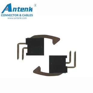 2.54mm hook Horn 2*3PIN90 degree hook horn LHDR03-06G0BBAB customizable PCB socket