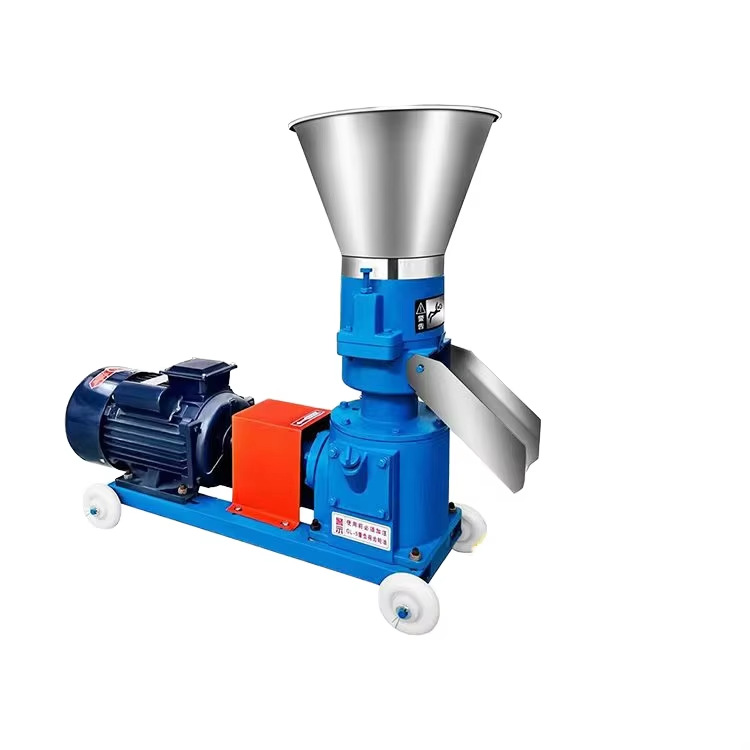Máquina de gránulos de maíz de hierba verde pequeña extrusora diesel doméstica de aves de corral Feed Pellet Machine