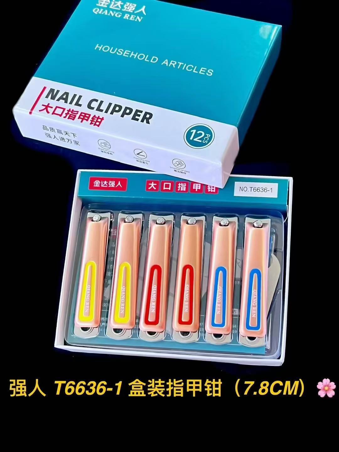 Cuchillos de uñas Jinda Strong 100 cortadores de uñas grandes, medianos y pequeños, cortaúñas de boca plana y cortaúñas de boca oblicua al por mayor