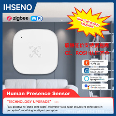 Tuya WiFi/ZigBee スマートミリ波レーダー人感センサーライトスイッチライトセンサー 24 グラム