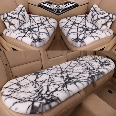 Wool pad | warmth and comfort for the occupants - black-and-white-striped-three-piece-set-2-lumbar-pillows