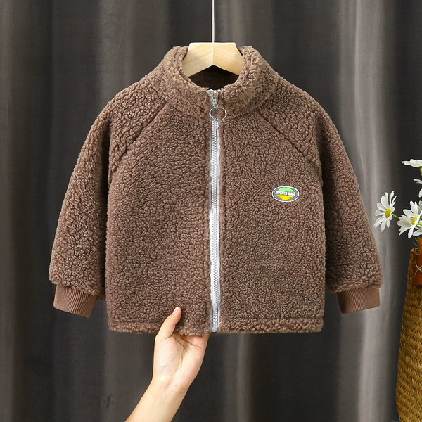 Plove teddy ductive brown color