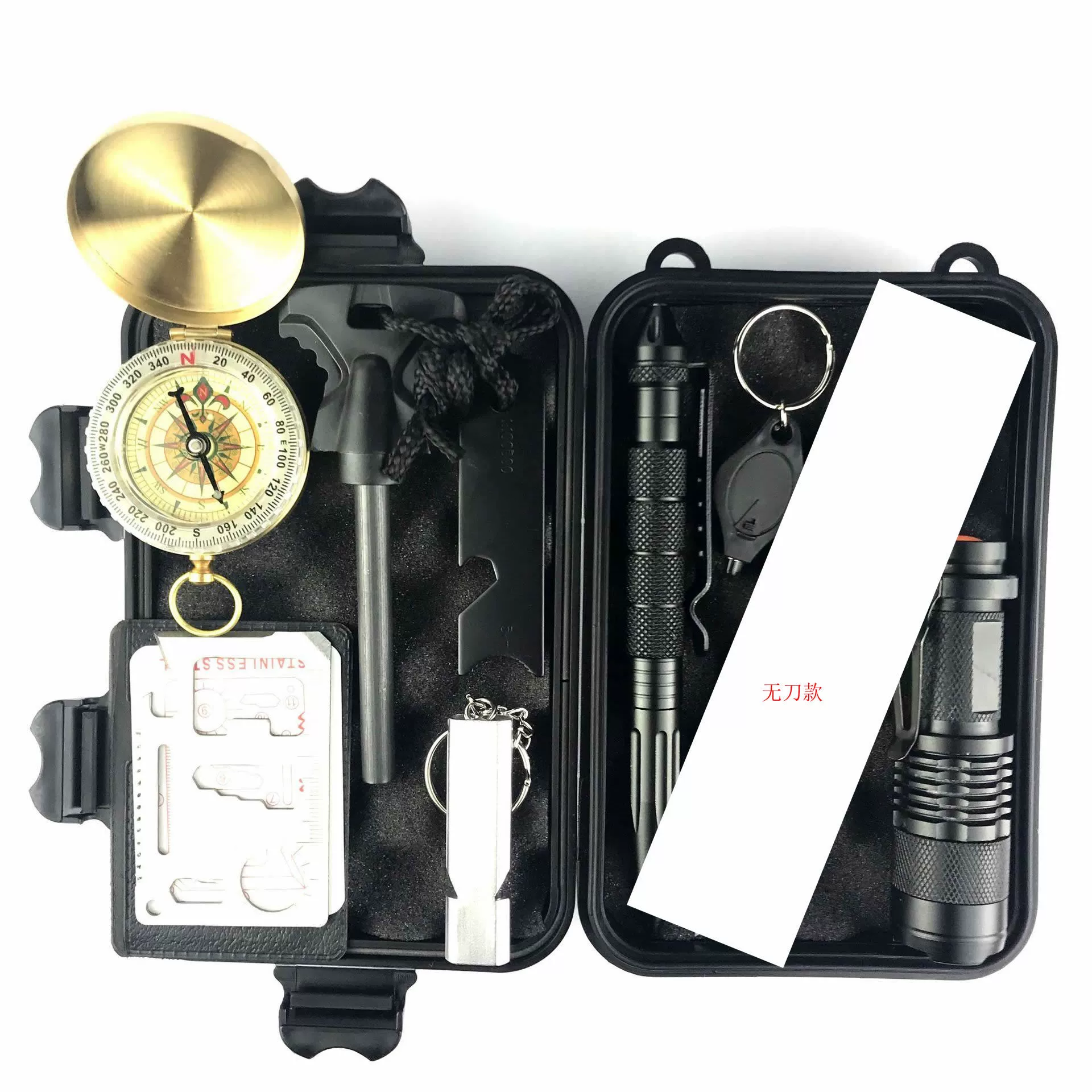 Обновление оборудования приключенческое одеяло для выживания костюм для инструментов многофункциональный полевой Компас для выживания Аптечка первой помощи