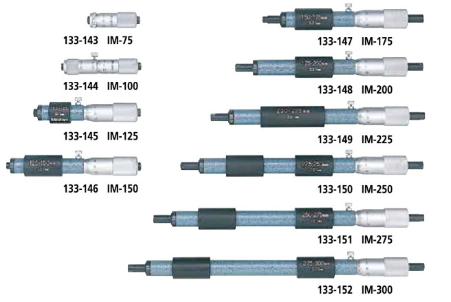 日本三丰内径133接杆式单杆00 146 50-75-千分尺mm