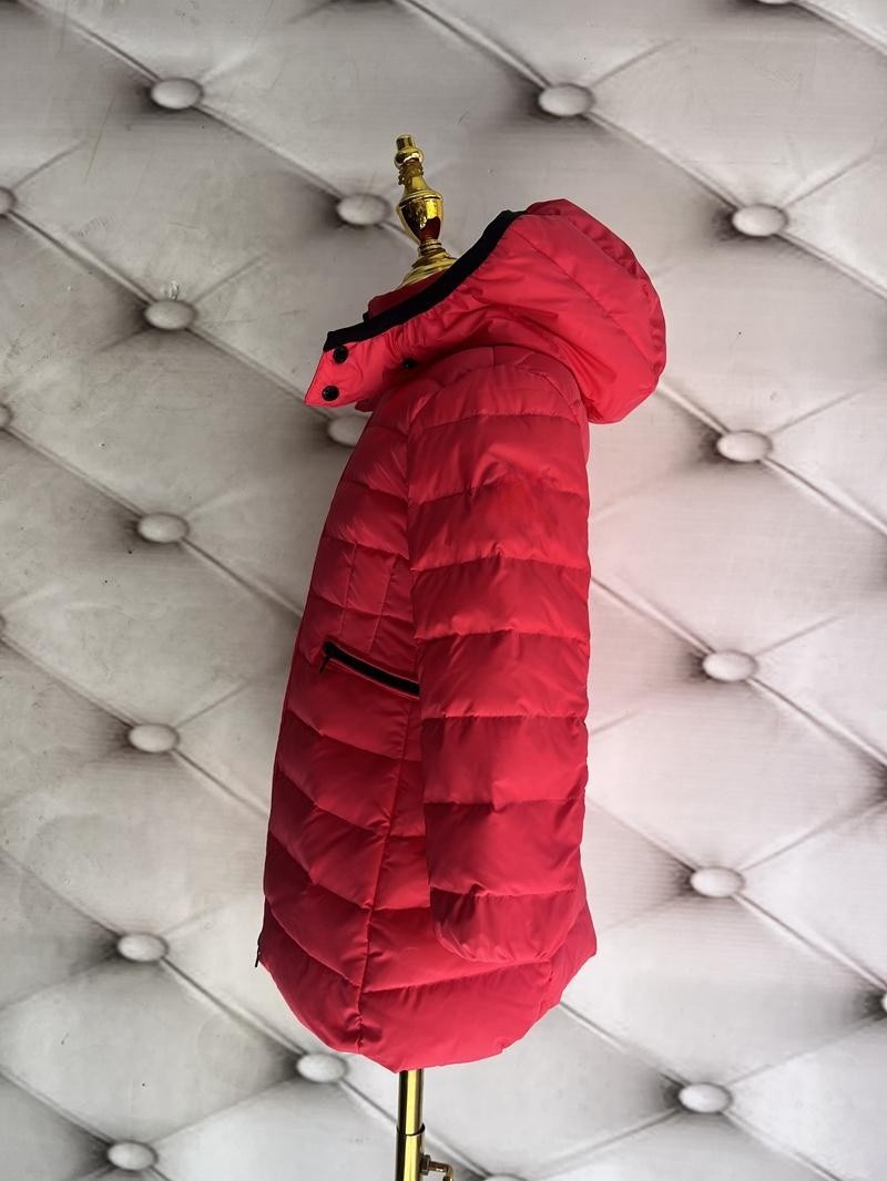 Bērnu apģērbs bērnu dūnu jakas meitenēm, sabiezētas, vidēja un liela izmēra bērnu stilīgas dūnu jakas, vidēja un gara balta pīles dūnas_voghion.com