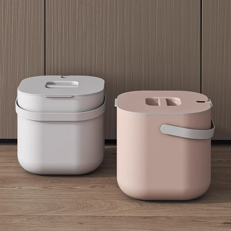 簡単な茶バケツの廃バケツは贅沢な家庭用の茶台のゴミ箱の周囲の茶かす桶に茶葉かす茶葉桶を注ぎます。|undefined