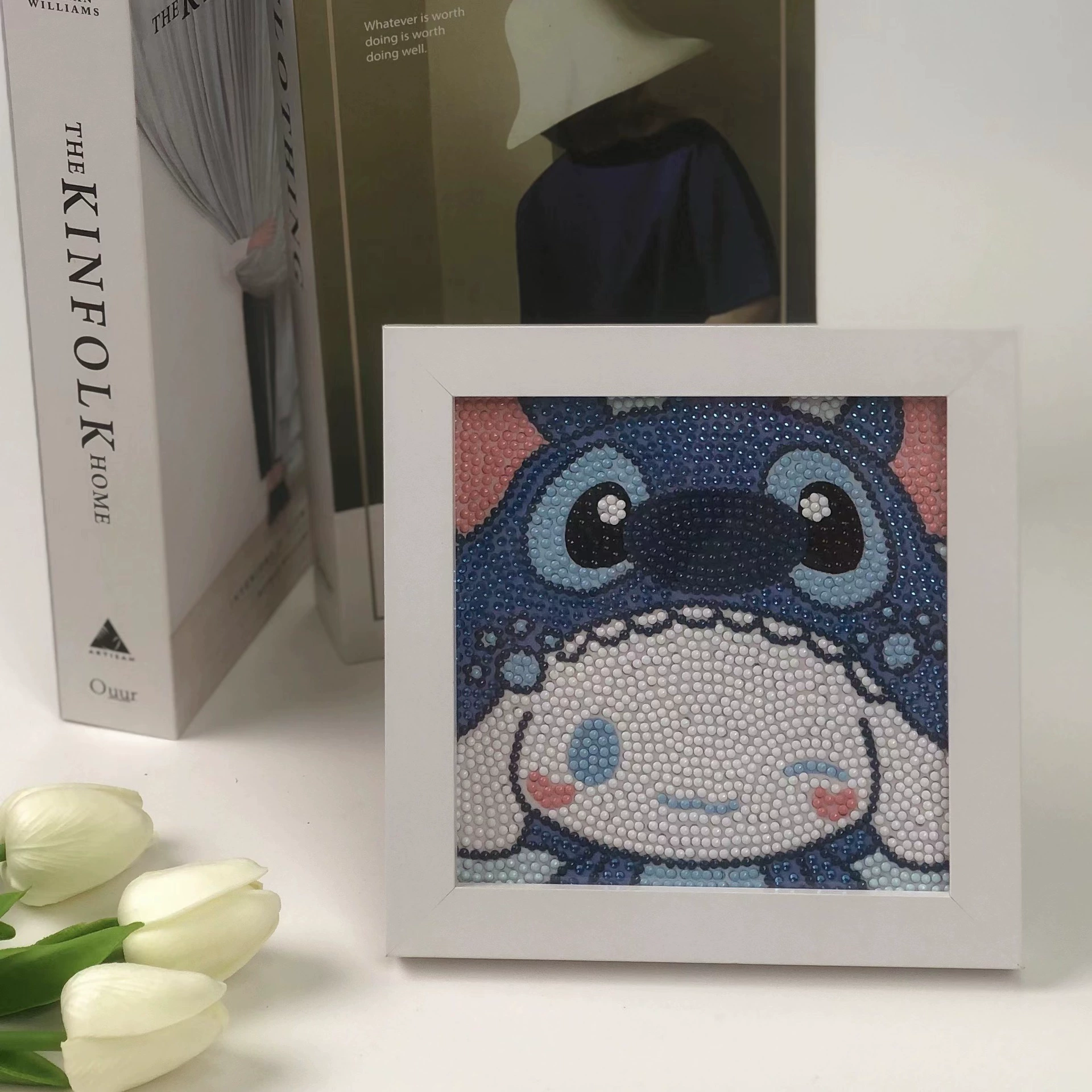 Набор для алмазной вышивки (Sanrio) Пикачу в раме, 17×17 см, комплект для полного стежка DIY