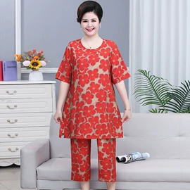 连衣裙;棉衣;中老年休闲套装